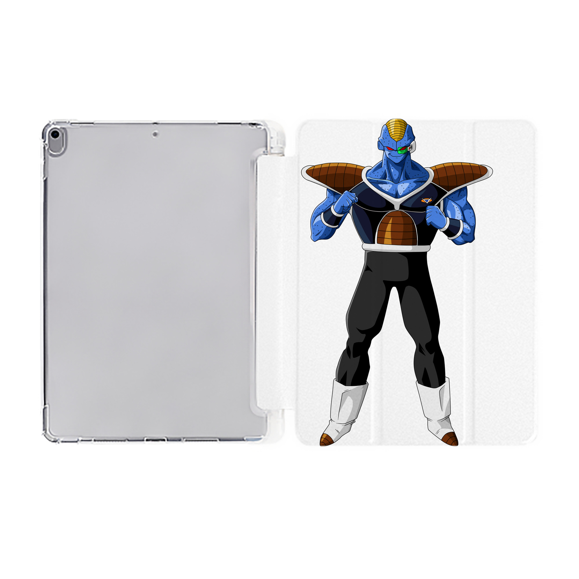 （画像用） ドラゴンボール DRAGON BALL IPad ケース ペン収納付き 三つ折りスタンド PUレザー×シリコン 対応機種9.5/10.5/10.9インチ